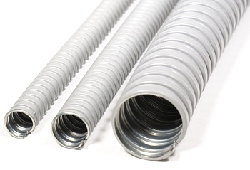 ЗЭТАРУС Металлорукав в ПВХ-изоляции Р3-ЦПнг  15  (50м/уп) серый ЗЭТАРУС zeta44502