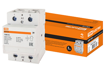 TDM Контактор модульный КМ100/2-100 1НО;1НЗ SQ0213-0022