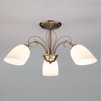 Eurosvet Люстра 30107/3 античная бронза 00000078346