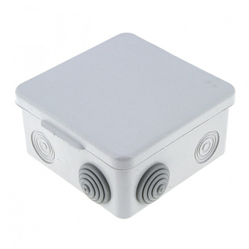 EKF PROxima Коробка распределительная КМР-030-014 с крышкой (100х100х50), 10 мембр. вводов IP55