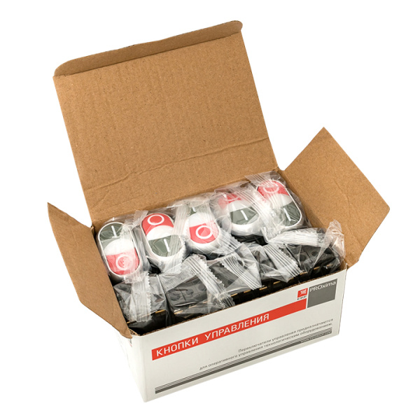 Купить EKF PROxima Кнопка LA32HND красно-зеленая "Пуск-Стоп" с подсветкой NO+NC