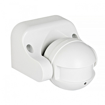 EKF PROxima Микроволновый датчик движения бел. 1200Вт 180гр. до 15м IP44 MW-702