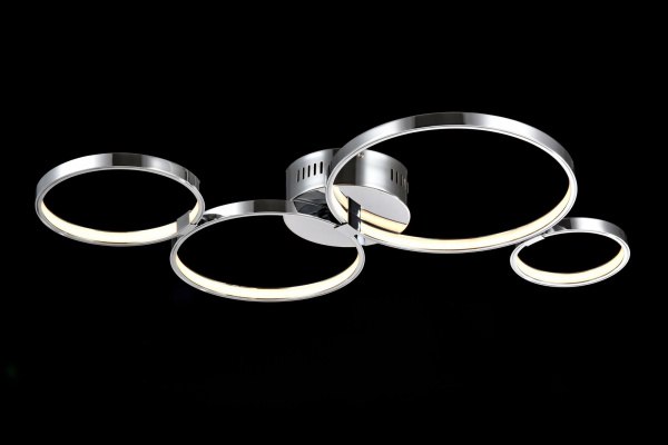 Купить Maytoni Modern Olympia Никель Настенно-потолочный светильник LED 1500Lm 30W MOD448-44-N