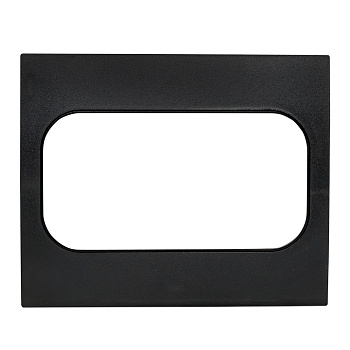 EKF PROxima Стокгольм Черный Рамка для розетки 2-ой