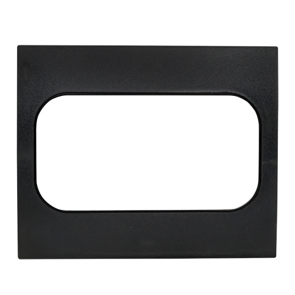 EKF PROxima Стокгольм Черный Рамка для розетки 2-ой