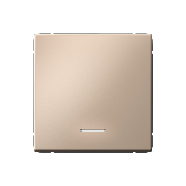 Systeme Electric ArtGallery Песочный Выключатель 1-клавишный с подсветкой, сх.1а, 10АХ, механизм