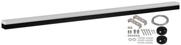 ЭРА Линейный светодиодный светильник SML-12-WB-65K-B60 60Вт 6500K 5400Лм 70х1488х55 черный подвесной