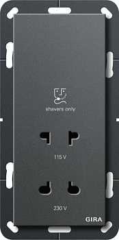 Gira Розетка для электробритвы 282028