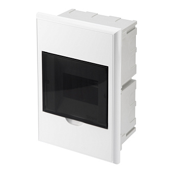 Kranz Бокс пластиковый ЩРВ-П-4 IP41 белый KR-11-0204