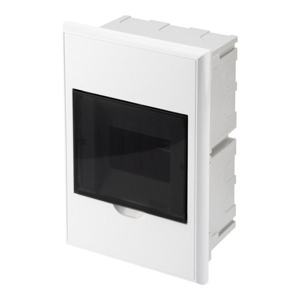 Kranz Бокс пластиковый ЩРВ-П-4 IP41 белый KR-11-0204