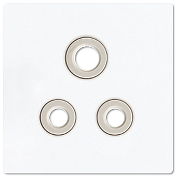 JUNG Накладка розетки белая A3171-5WWPL