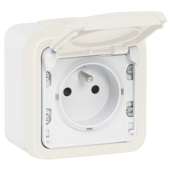 Legrand Plexo Белый Монтажная коробка 1-ая для наружного монтажа IP55 069689