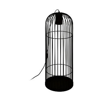 Eglo 43389 Светодиодная настольная лампа LATCHELY, 1x5W (GU10), 275, H720, сталь, черный