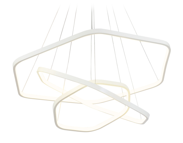 Ambrella Подвесной светодиодный светильник FL365/3 WH белый 88W 4200K D400/600/800*1200 (без ПДУ)