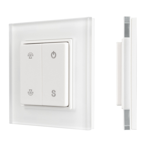 Купить Arlight Панель SMART-P47-DIM-G-SUF (3V, 1 зона, Knob, 2.4G) (Стекло) 032983