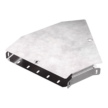 Промрукав Угол горизонтальный 45 градусов с крышкой Стандарт 300х50 PR16.0429