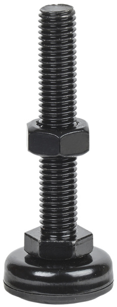 IEK ITK Регулируемая опора (ножка), резьба М12 90x34 мм, черная LF-80