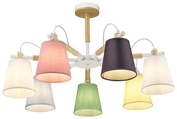 Velante 226-003-07, Светильник потолочный E27,7x40W