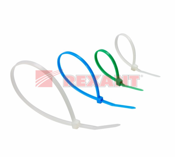 Купить Набор хомутов цветных пластиковых НХ-1 Rexant 07-7201