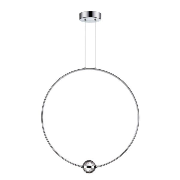 Odeon Light 4337/27L L-VISION ODL22 113 полированный хром/металл Подвесной светильник IP20 LED 27W 2230Лм 4000K GOTA