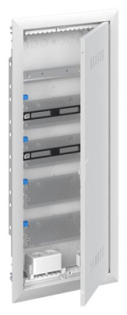 ABB Шкаф мультимедийный с дверью с вентиляционными отверстиями и DIN-рейкой UK650MV (5 рядов) 2CPX031393R9999