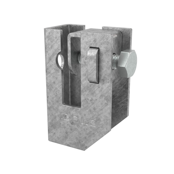 DKC Скоба-держатель полосы с болтом