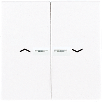 JUNG Клавиши для сдвоенной кнопки BCU белые LS995KO5PWW