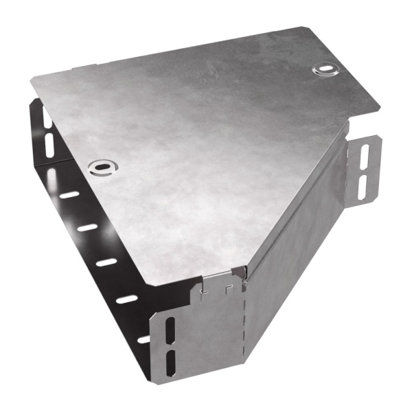 Промрукав Переходник левый с крышкой Стандарт 300х150х80 PR16.0499