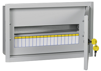 IEK TITAN 3 Корпус металлический ЩРв-18 (265х440х120мм) IP31