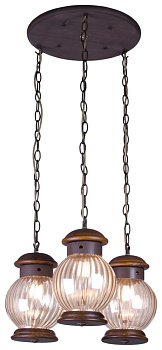 Velante 587-706-03, Светильник подвесной E27,3x40W