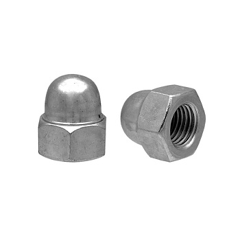 Tech-Krep Гайка DIN1587 колпачковая оцинк. М12 (4 шт) - пакет 112275