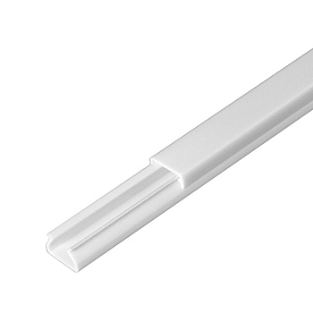 Промрукав Кабель-канал белый в г/к 10х7 (480м/уп) PR.051007