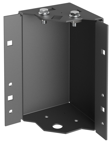 IEK ZPAS ITK Уголок цоколя h=200мм черный (4шт/комплект) ZP-BC05-B0-02