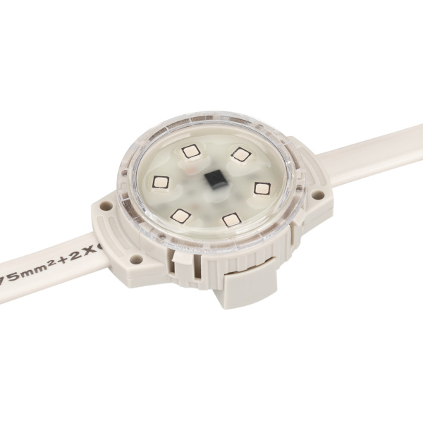 Купить Arlight Модуль управляемый SOLEX-SPI-3535-6-24V RGB 120deg (D40x16mm, 1.5W, IP67) (-) 029103