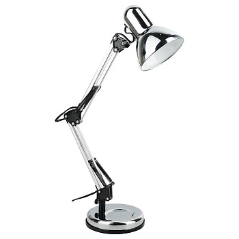 Arte Lamp Junior Хром Лампа настольная офисная 40W E27 A1330LT-1CC