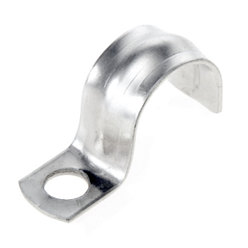 Промрукав Скоба металлическая однолапковая СМО 21-22 отв. d 6,5 мм (100 шт/уп) PR08.3744