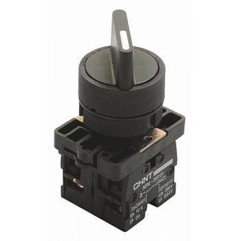 CHINT Переключатель NP2-ED23, 2 положения фиксацией, 2НО, IP40 (R)