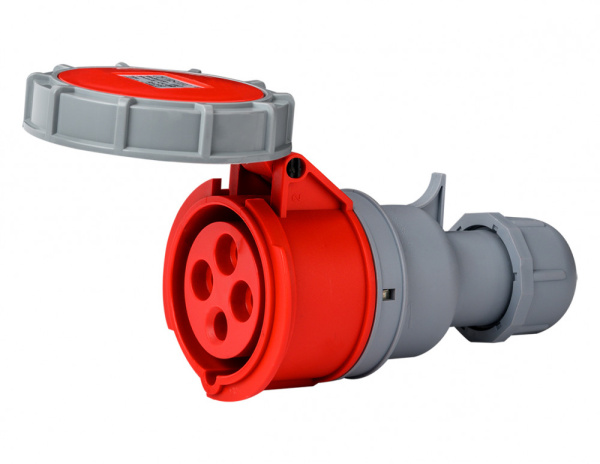 Dekraft Розетка перен. 3Р+РЕ 32А 380В IP67 РП-103