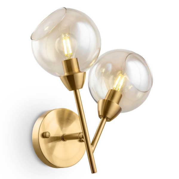 Freya Modern Sherry Латунь антик Бра FR5121WL-02G