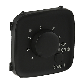 Legrand Valena ALLURE Антрацит Накладка регулятора теплого пола 755328