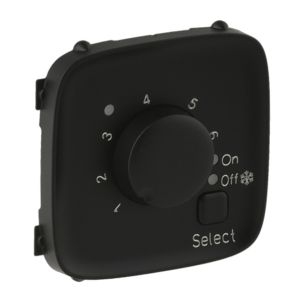 Legrand Valena ALLURE Антрацит Накладка регулятора теплого пола 755328