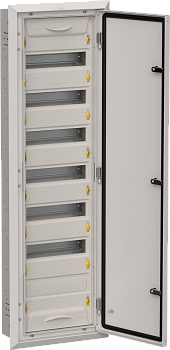 TITAN 5 Корпус мет. ЩРв-84 (1х84) 1130х365х130 IP31 сер IEK