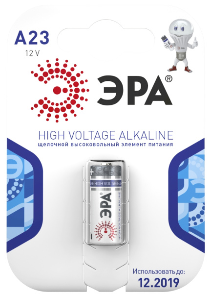 ЭРА Элемент питания A23-1BL
