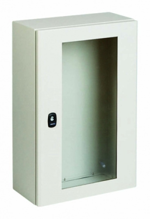 SE S3D Sarel Шкаф Spacial 600x600x300 с прозрачной дверью NSYS3D6630T