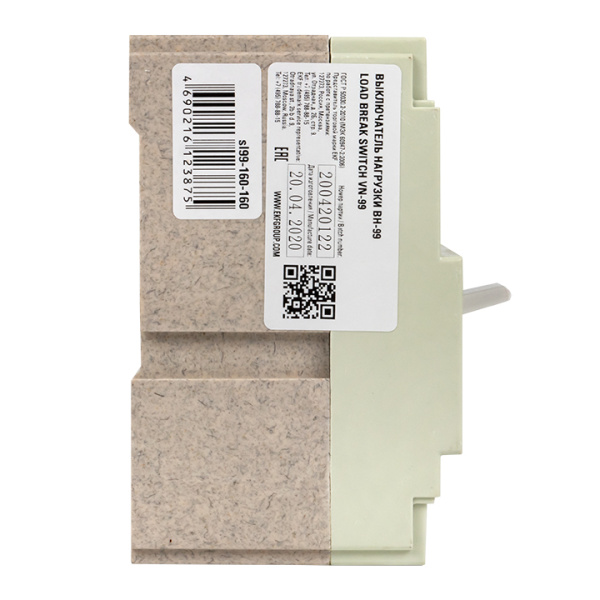 Купить EKF PROxima Выключатель нагрузки ВН-99 160/160А 3P