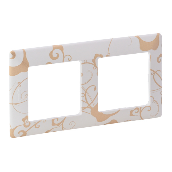 Legrand Valena LIFE Ампир белый Рамка 2-ая 754102