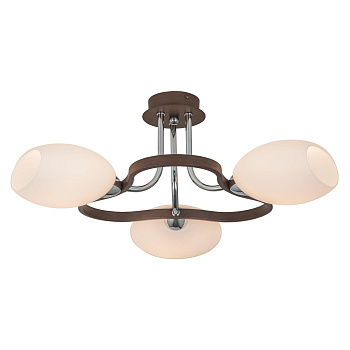 Citilux CL131131 Октава Хром+Венге Светильник Люстра