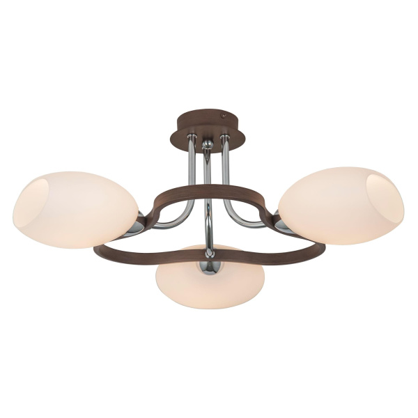 Citilux CL131131 Октава Хром+Венге Светильник Люстра