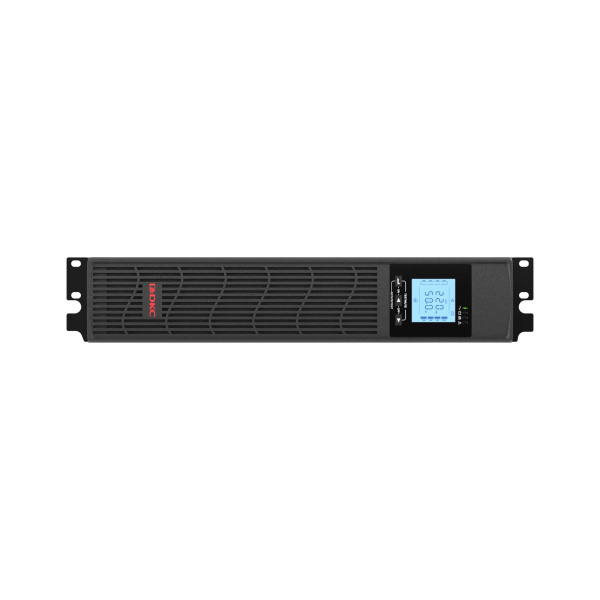 Купить DKC Линейно-интерактивный ИБП ДКС серии Info Rackmount Pro, 1000ВА/800Вт,1/1, USB, RJ45, 6xIEC C13, Rack 2U, SNMP/AS400 slot, 2x7Aч