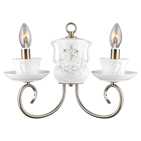 Lussole Комплект GRLSP-8187 (Светильник LSP-8187, Лампа Filament E14 cветодиодная 2 шт.)